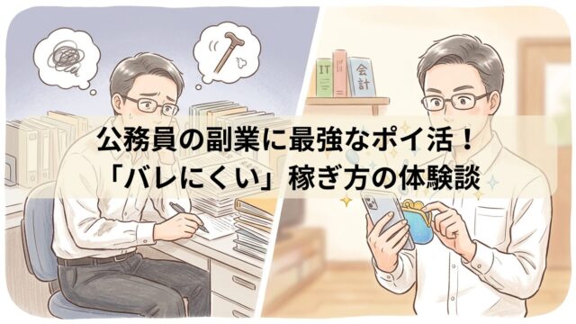 公務員の副業に最強なポイ活！ 「バレにくい」稼ぎ方の体験談