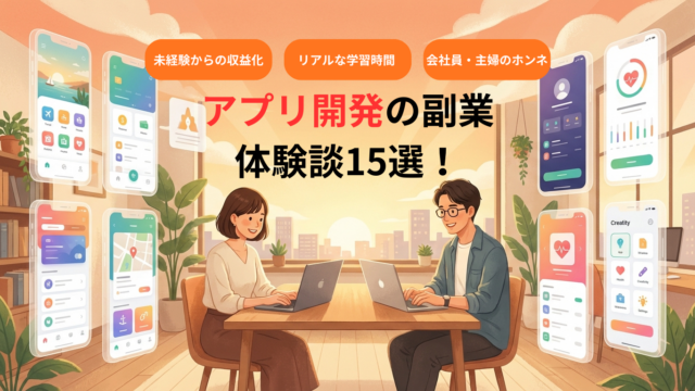 アプリ開発の副業 体験談24選
